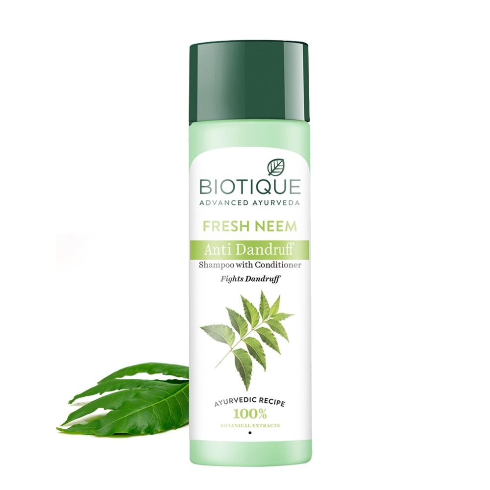 Biotique Fresh Neem AntiDandruff Shampoo With Conditioner Reviews