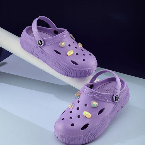 Campus Gcw-7003 Women's Lavender Clogs (UK 6)
