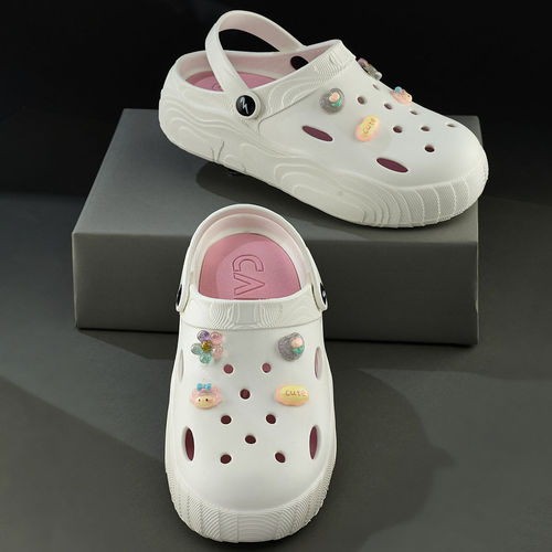 Campus Gcw-7003 Women's White Clogs (UK 7)