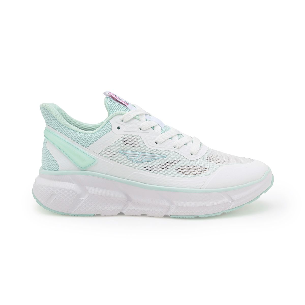 Buy RedTape Women's Solid White/Green Sneaker Online