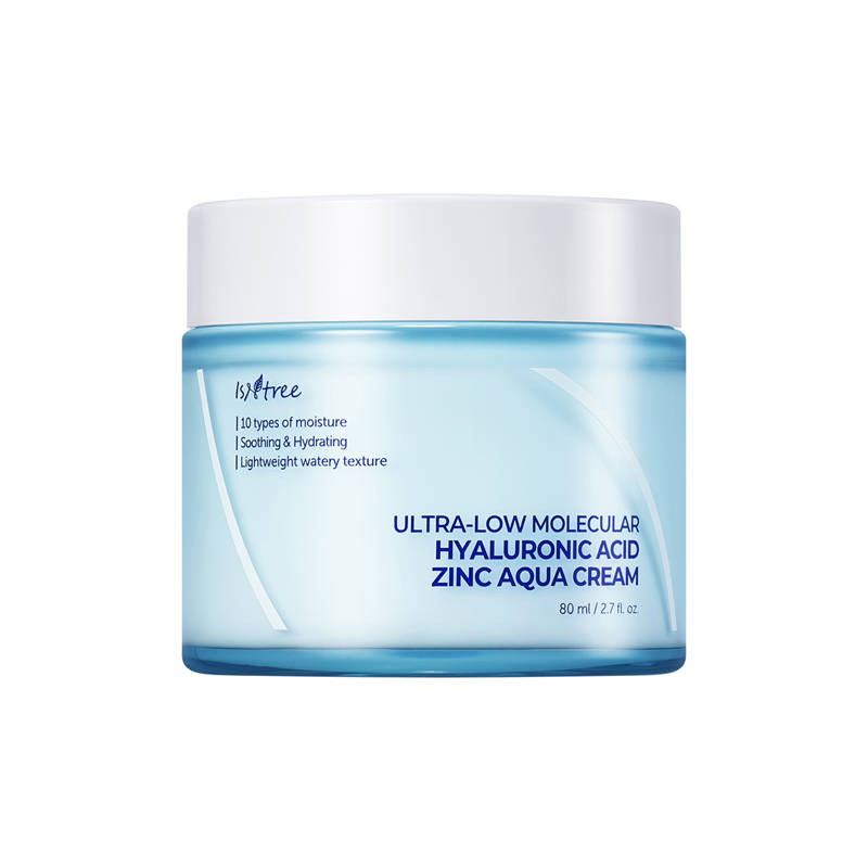 Isntree Ultra-Low Molecular Hyaluronic Acid Zinc Aqua Cream