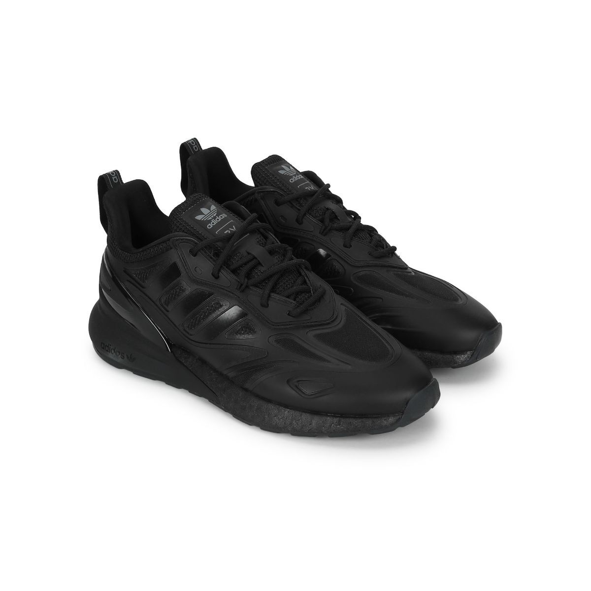 フェイズ2 Buy adidas Originals Zx 2K Boost 2.0 Black Sneakers (UK 4) Online
