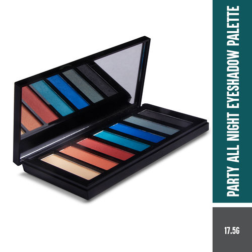 Colorbar Party All Night Eyeshadow Palette Buy Colorbar Party All Night Eyeshadow Palette Online At Best Price In India Nykaa The darker shades in colorbar eyeshadow palette hook me up have a smooth formula. colorbar party all night eyeshadow palette