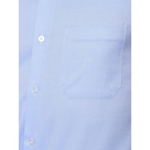 LOUIS PHILIPPE Men Self Design Formal Blue Shirt - Buy LOUIS PHILIPPE Men  Self Design Formal Blue Shirt Online at Best Prices in India
