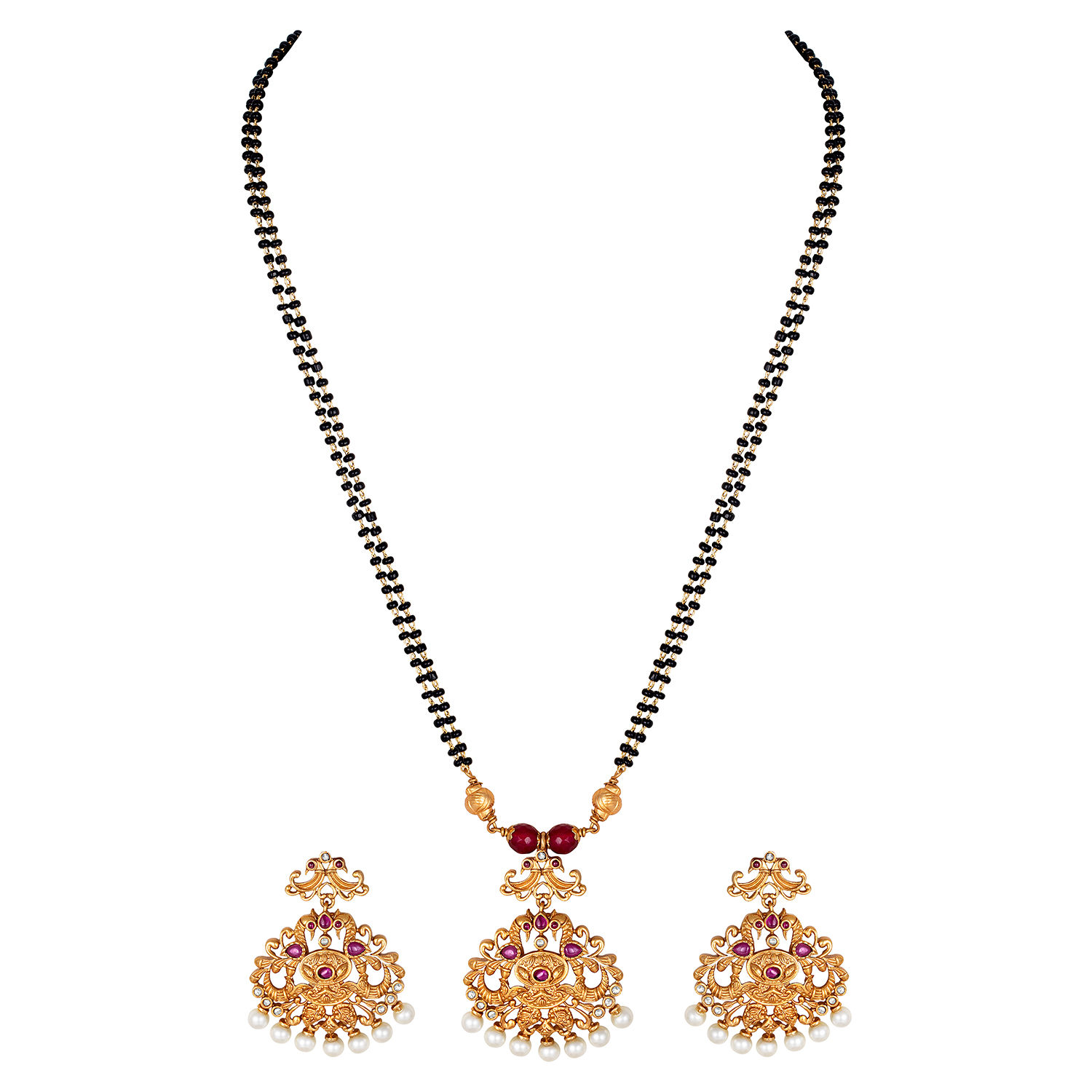 Chandbali mangalsutra hot sale