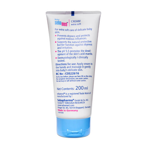 Buy Sebamed Baby Cream Extra Soft, PH Panthenol And Jojoba