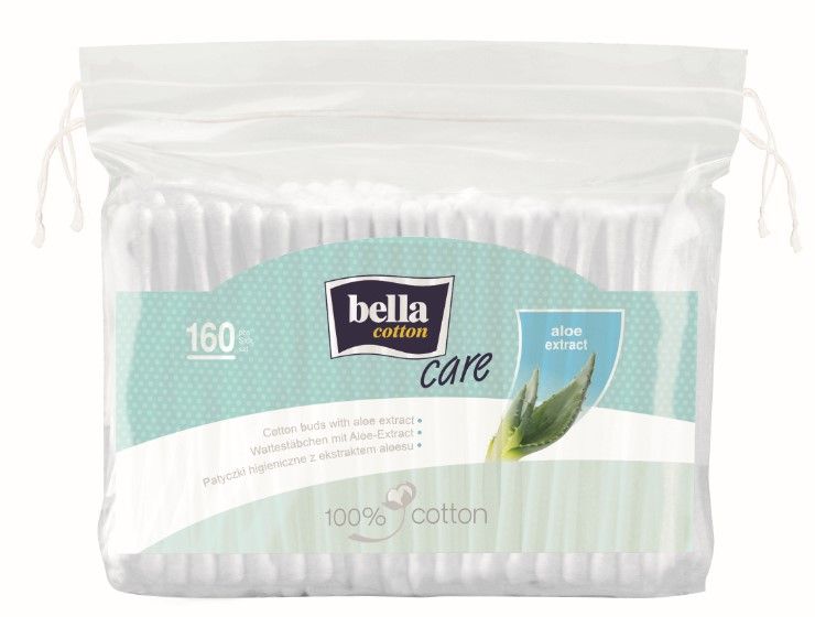 Bella Cotton Buds Foil A160 Aloe Vera Extract