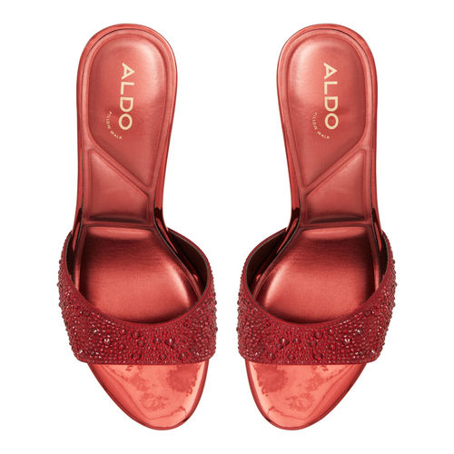 Aldo Women Other Red Sandal Heels (UK 2)