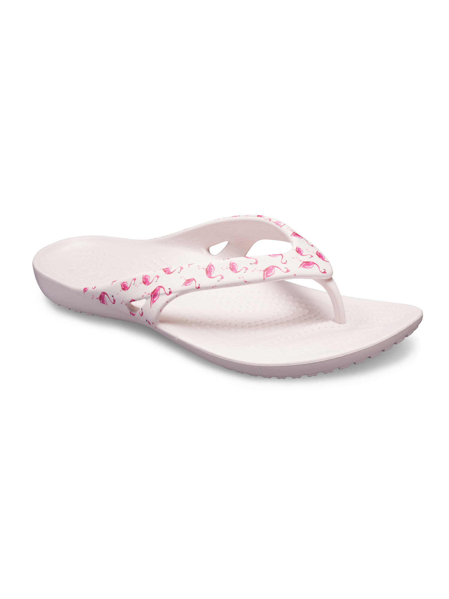 Flamingo crocs on sale flip flops