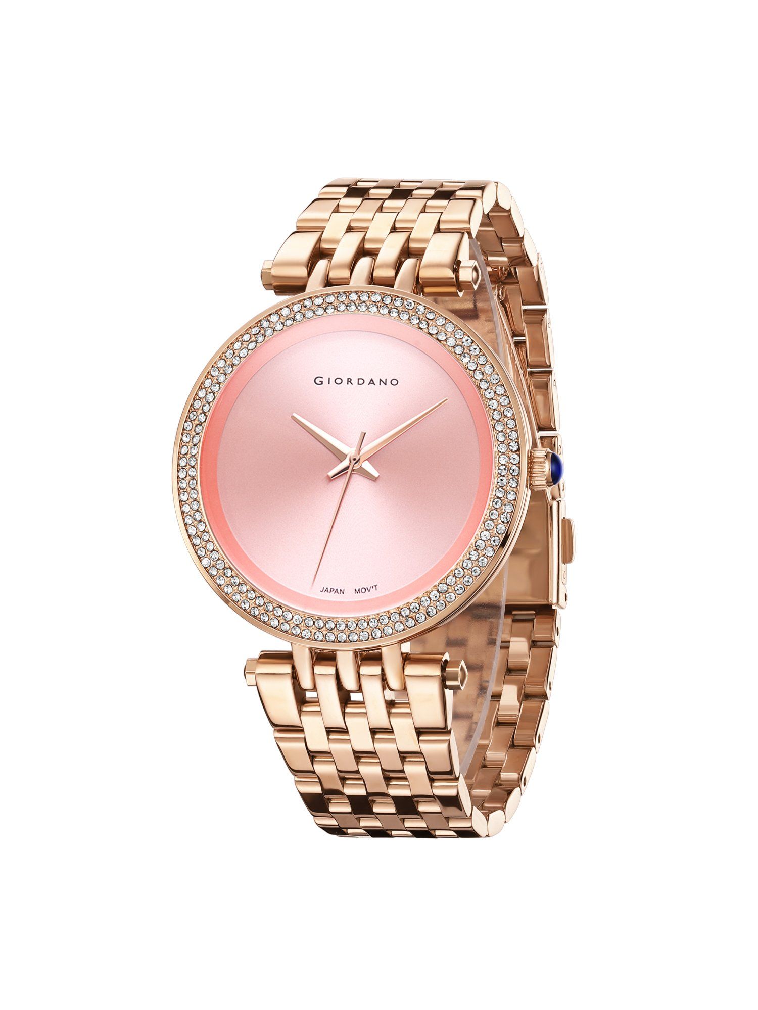 Buy Giordano Women Analogue Pink Dial Watch-GZ-60015-22 (M) Online