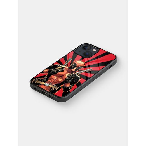 Macmerise Smart Ass Deadpool Glass Case (iPhone 14)