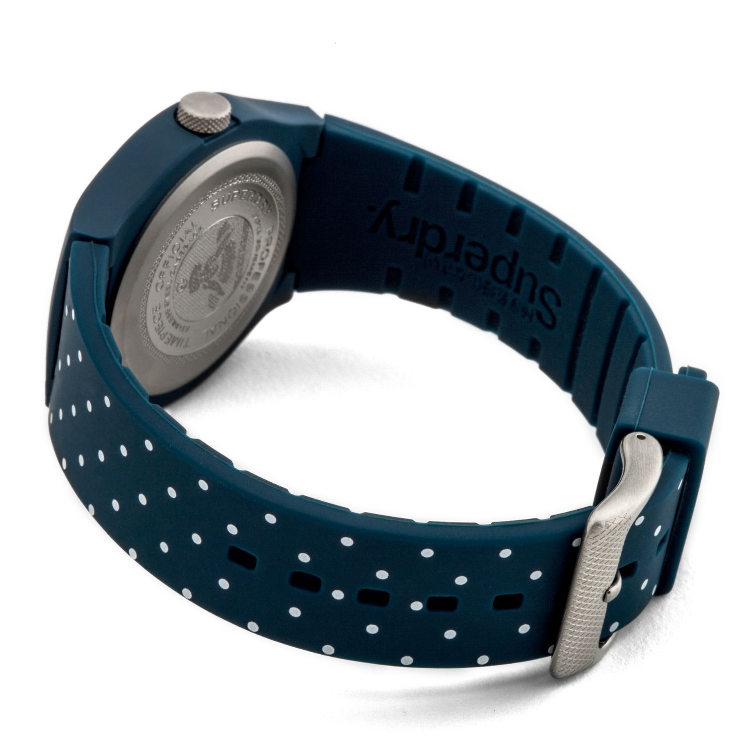 Superdry Urban Micro Analogue White Round Dial Women's Watch SYG166UW