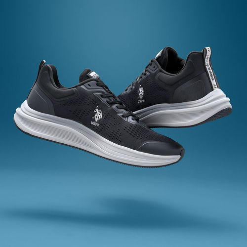 POLO Men Kovac Black Uspa Sport Sneakers