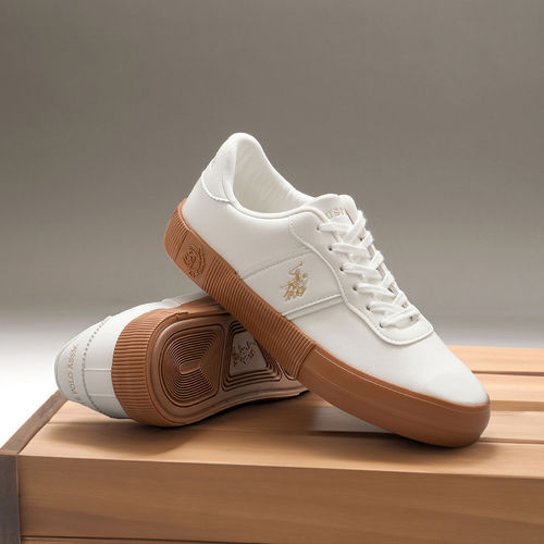 Buy POLO Men MEES White Sneakers Online