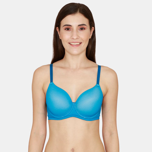 Zivame Women's Spandex and Cotton Padded Wired Full Coverage Bra