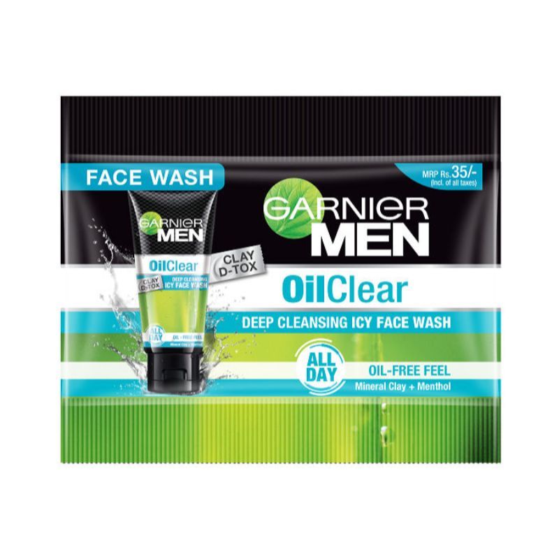 garnier icy face wash