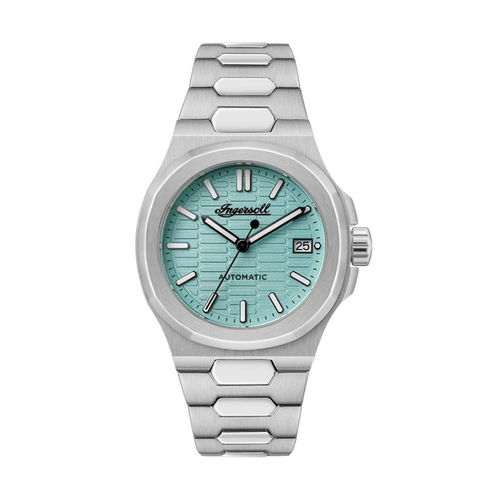 Ingersoll The Catalina Automatic Blue Dial Stainless Steel Strap Mens Watch  I14601 (M)