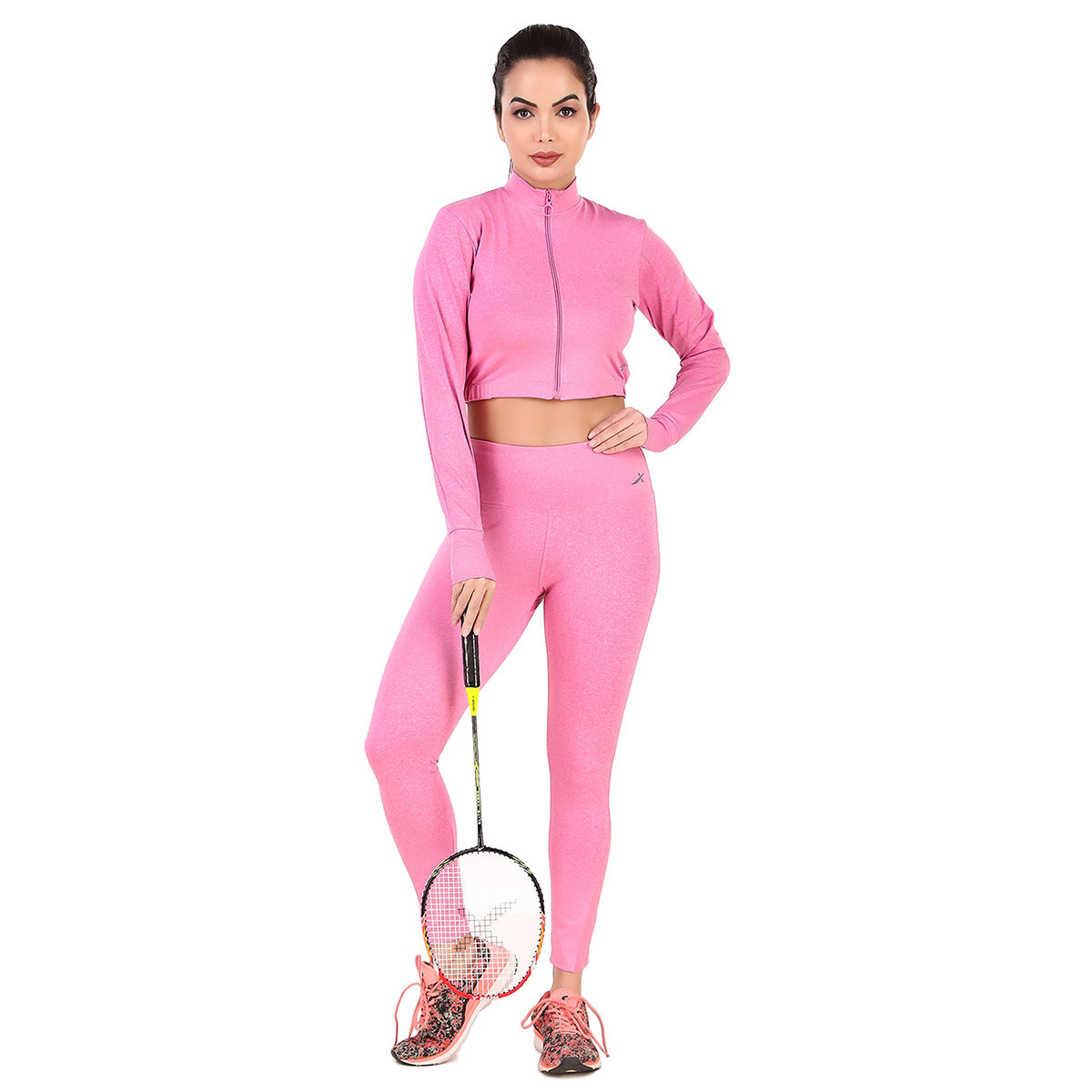 Pink gym outlet jacket