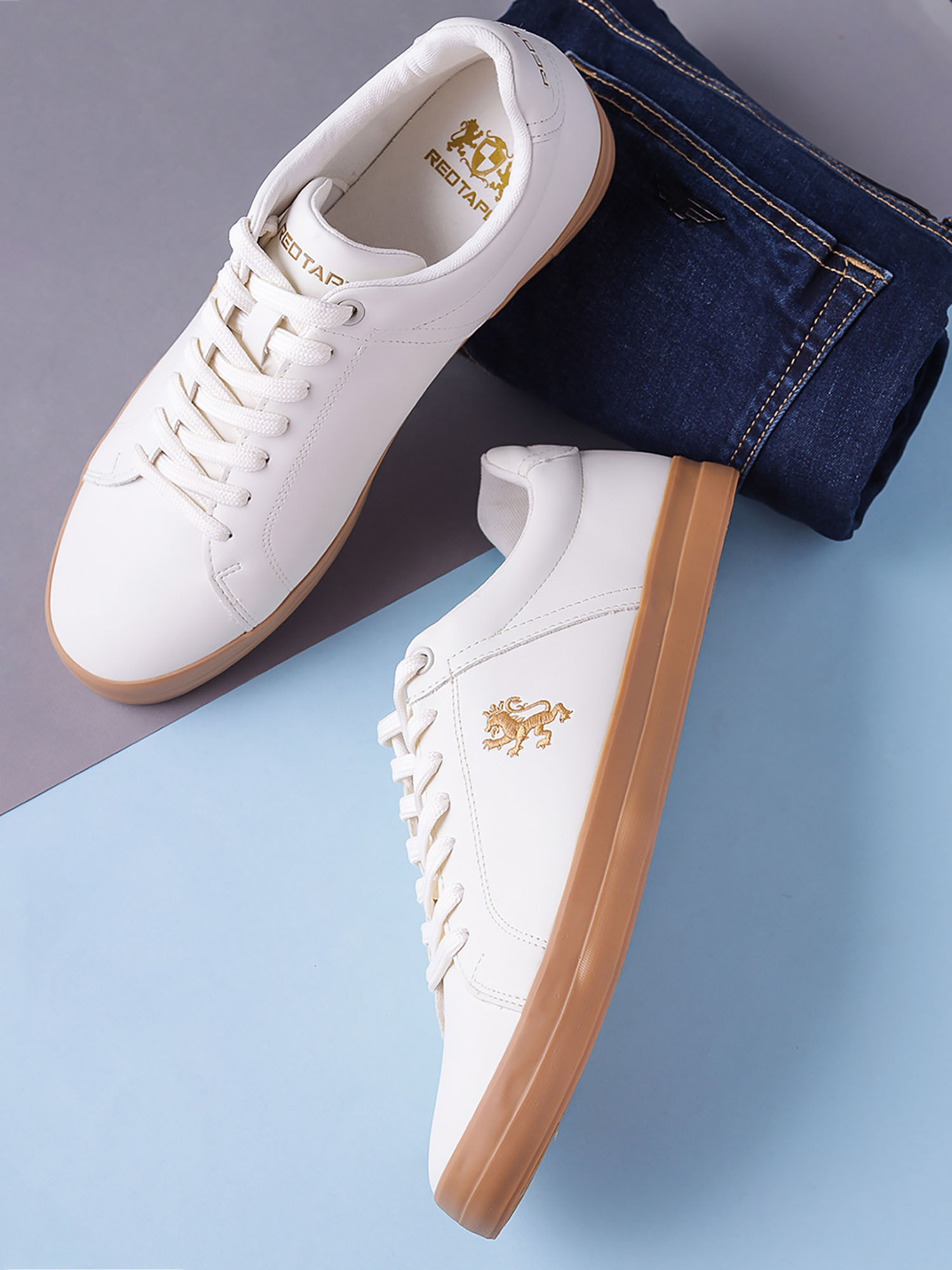 Red Tape Men Off White Sneakers: Buy 