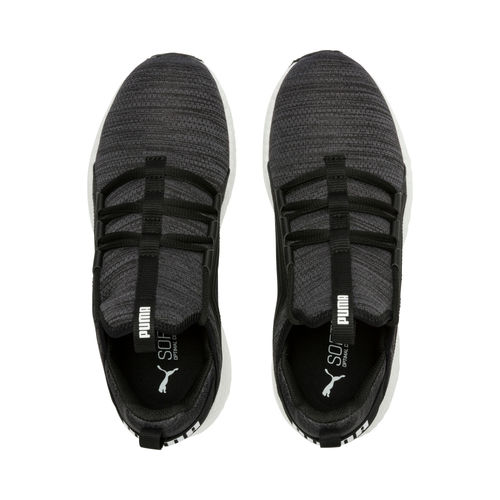 Buy Puma Mega Nrgy Heather Knit Women's Black Road Running Shoes
