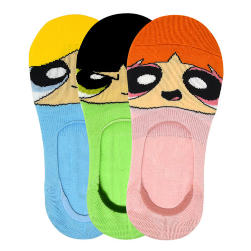 Balenzia X Cartoon Network Powerpuff Girls Loafer Socks, Pack of 3 -  Multi-Color (Free Size): Buy Balenzia X Cartoon Network Powerpuff Girls  Loafer Socks, Pack of 3 - Multi-Color (Free Size) Online