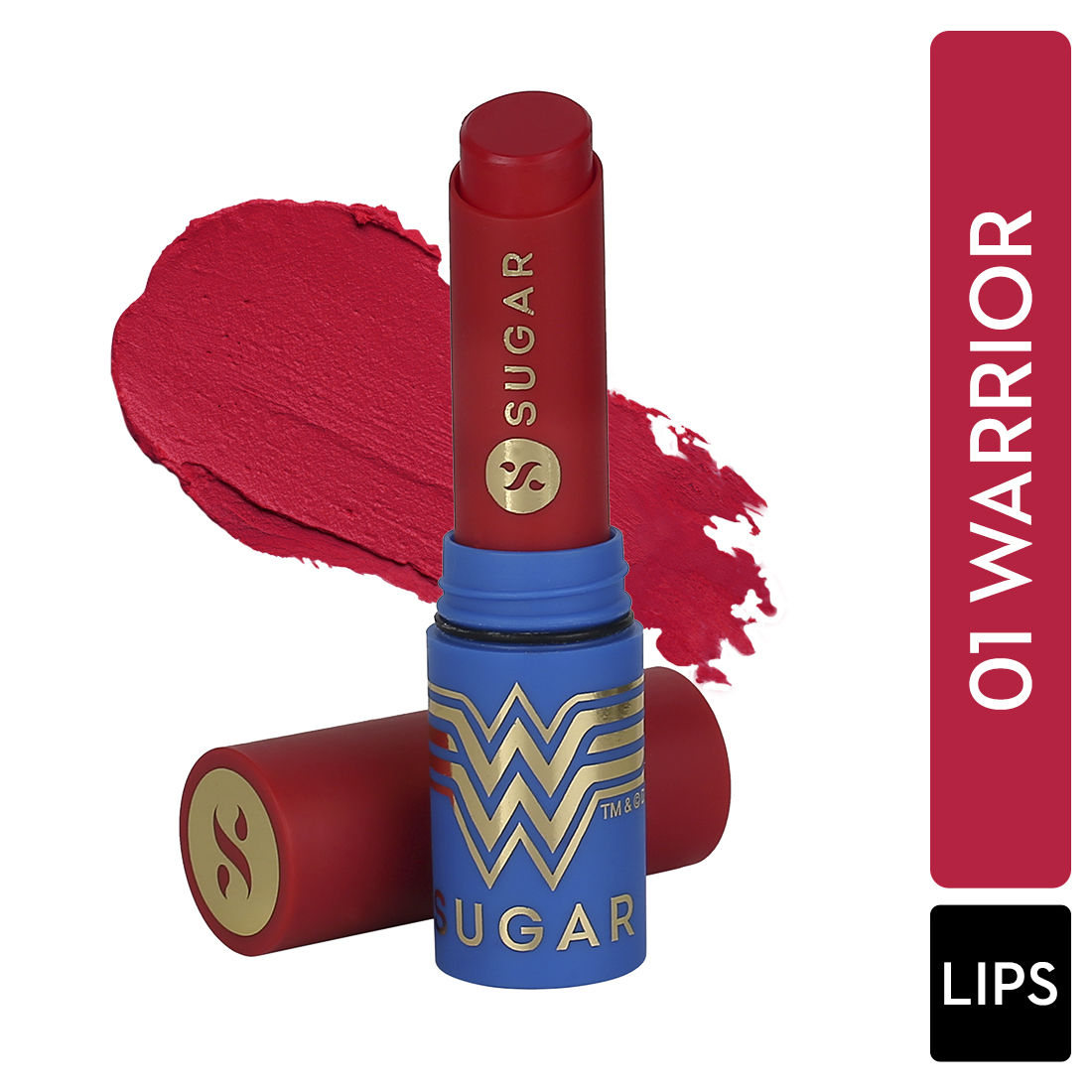 sugar x wonder woman lipstick