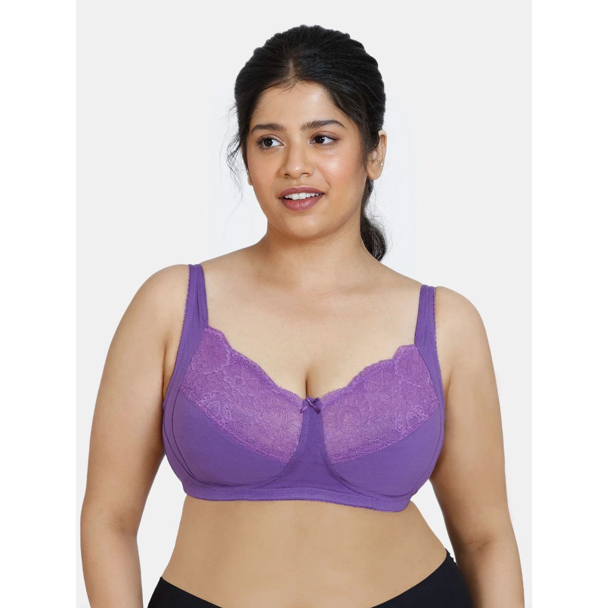 Various Zivame True Curv Double Layered Non Wired Sag Lift Bra at
