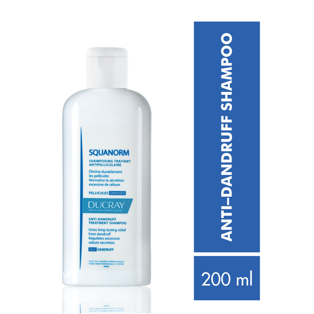 Ducray Squanorm Anti-Dandruff Treatment Shampoo: Buy Ducray Squanorm Shampoo Online at Best in India |