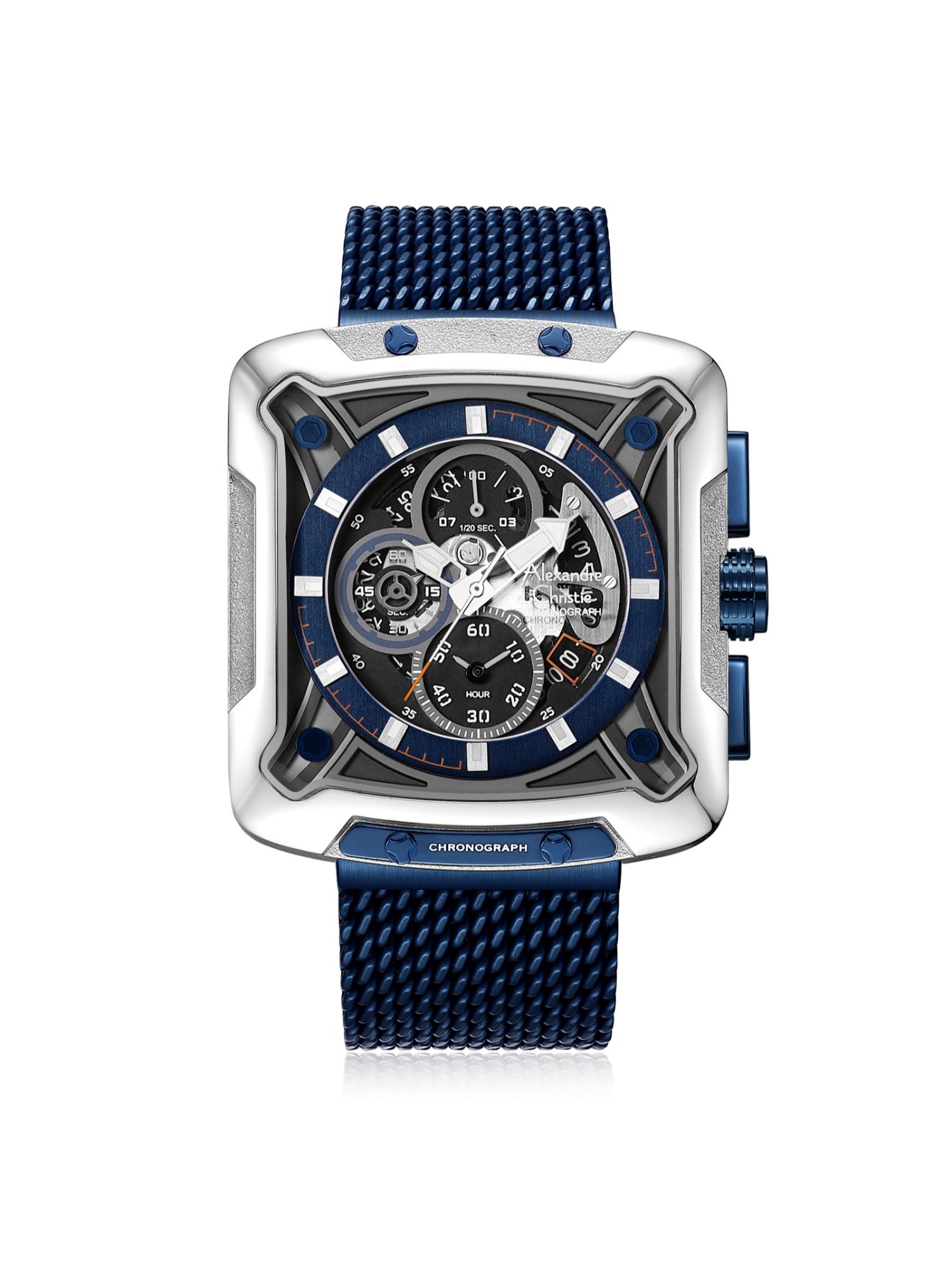 Buy Alexandre Christie Men Chronograph Black Dial Chronograph