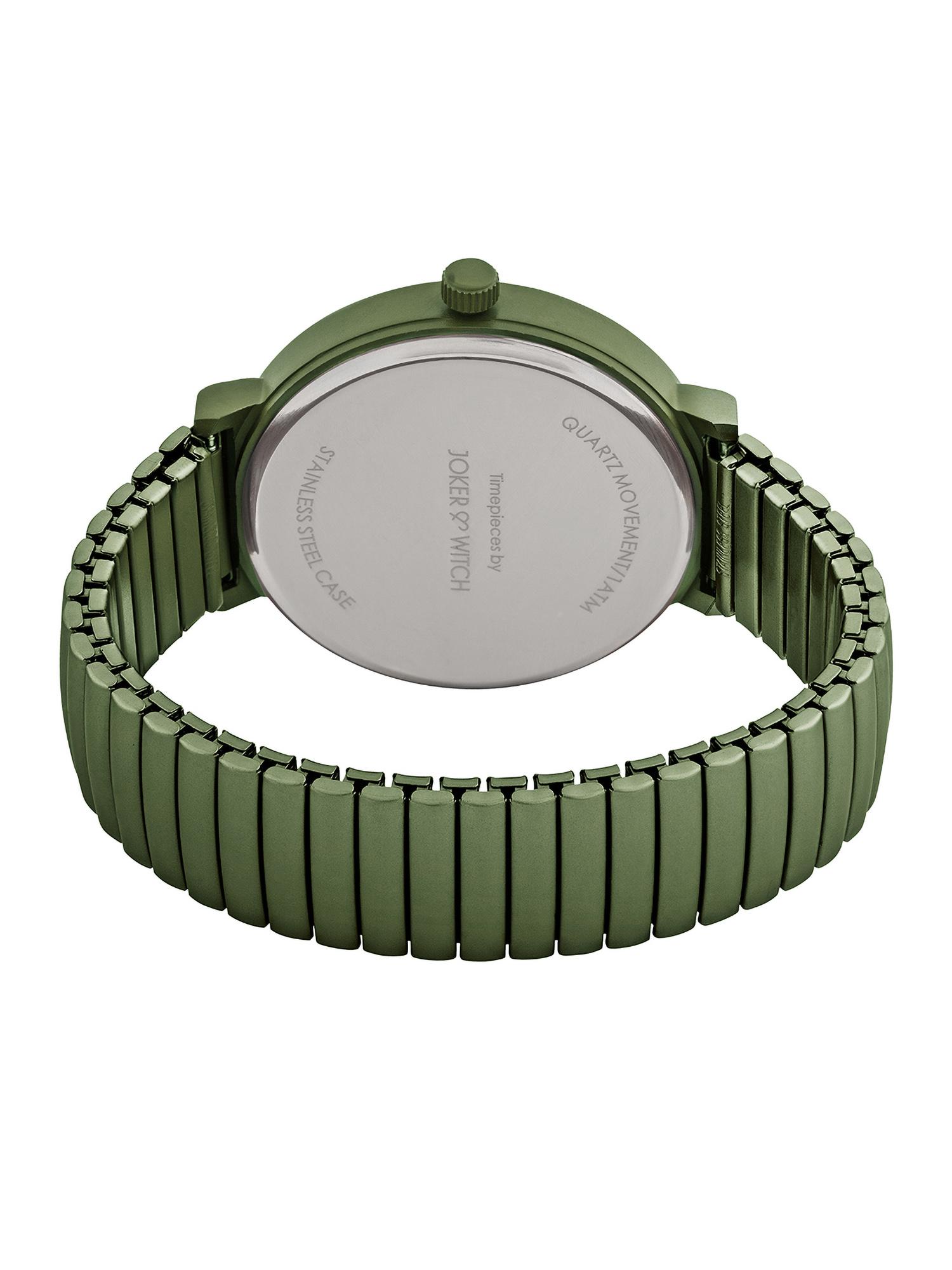 Buy Joker & Witch Unisex Dominic & Elara Green Dial Analog Couple