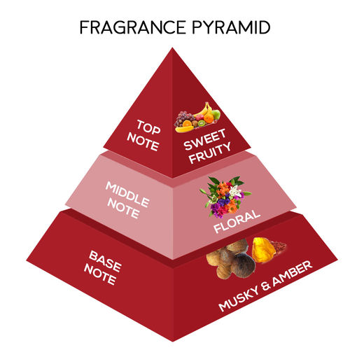 Fragrance Pyramid Top Middle Base Notes Perfume Fragrance Pyramid