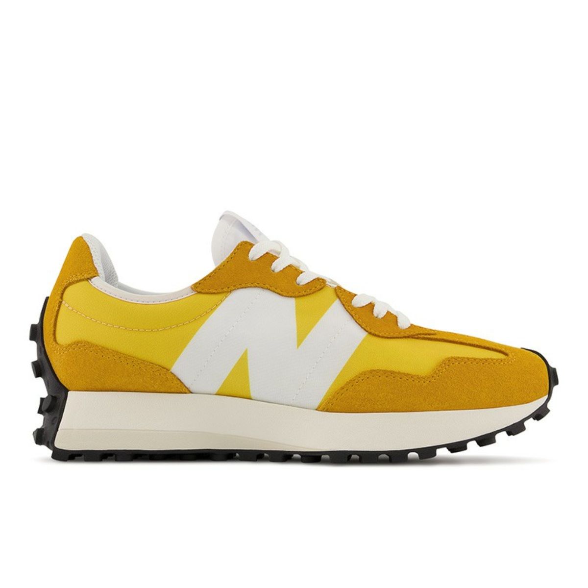 New Balance Women 327 Yellow Sneakers (UK 3)