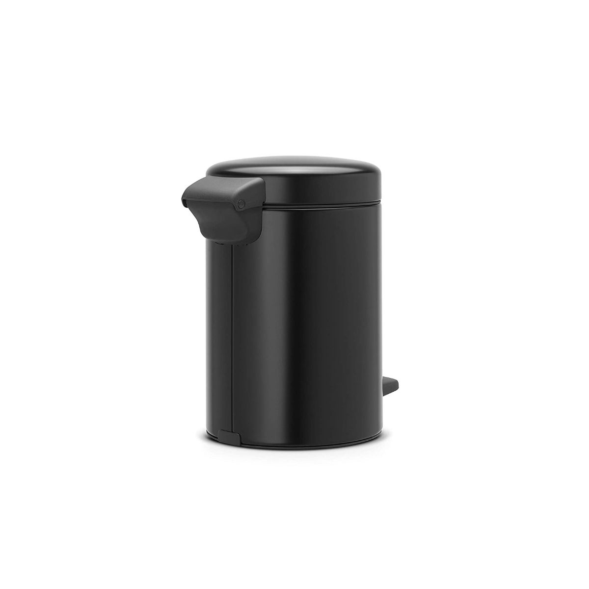 Brabantia NewIcon Plastic Pedal Bin 3 litre Matt Black Buy Brabantia NewIcon Plastic Pedal