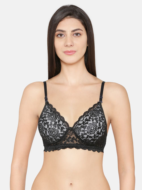 Abelino Bridal Black White Lace Lightly Padded Push Up Bra Black Buy Abelino Bridal Black White Lace Lightly Padded Push Up Bra Black Online At Best Price In India Nykaa