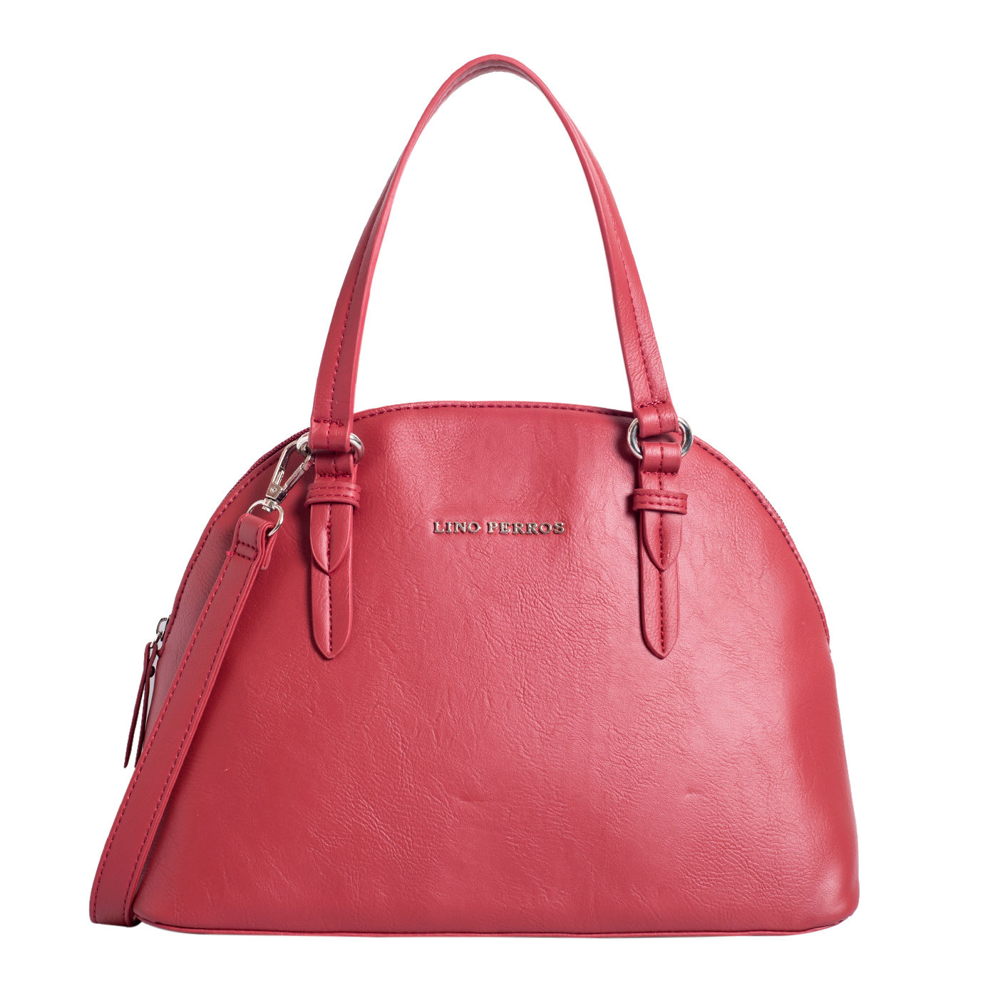 lino perros red handbag