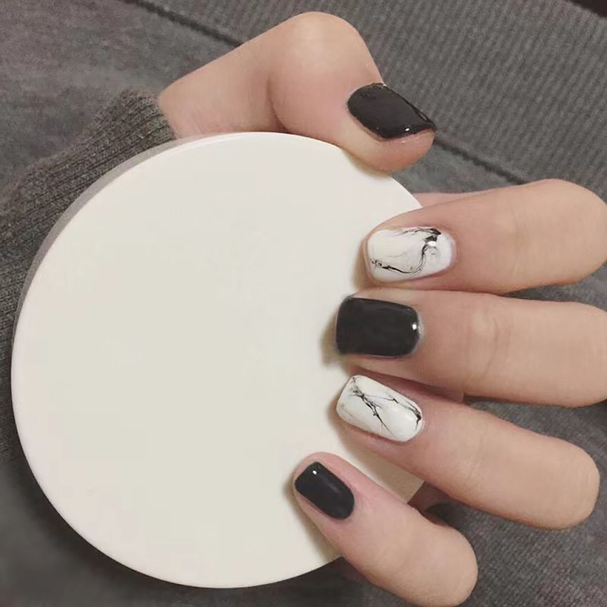 One Nail To Rule Them All: Stone Marble Nail Art for Avon