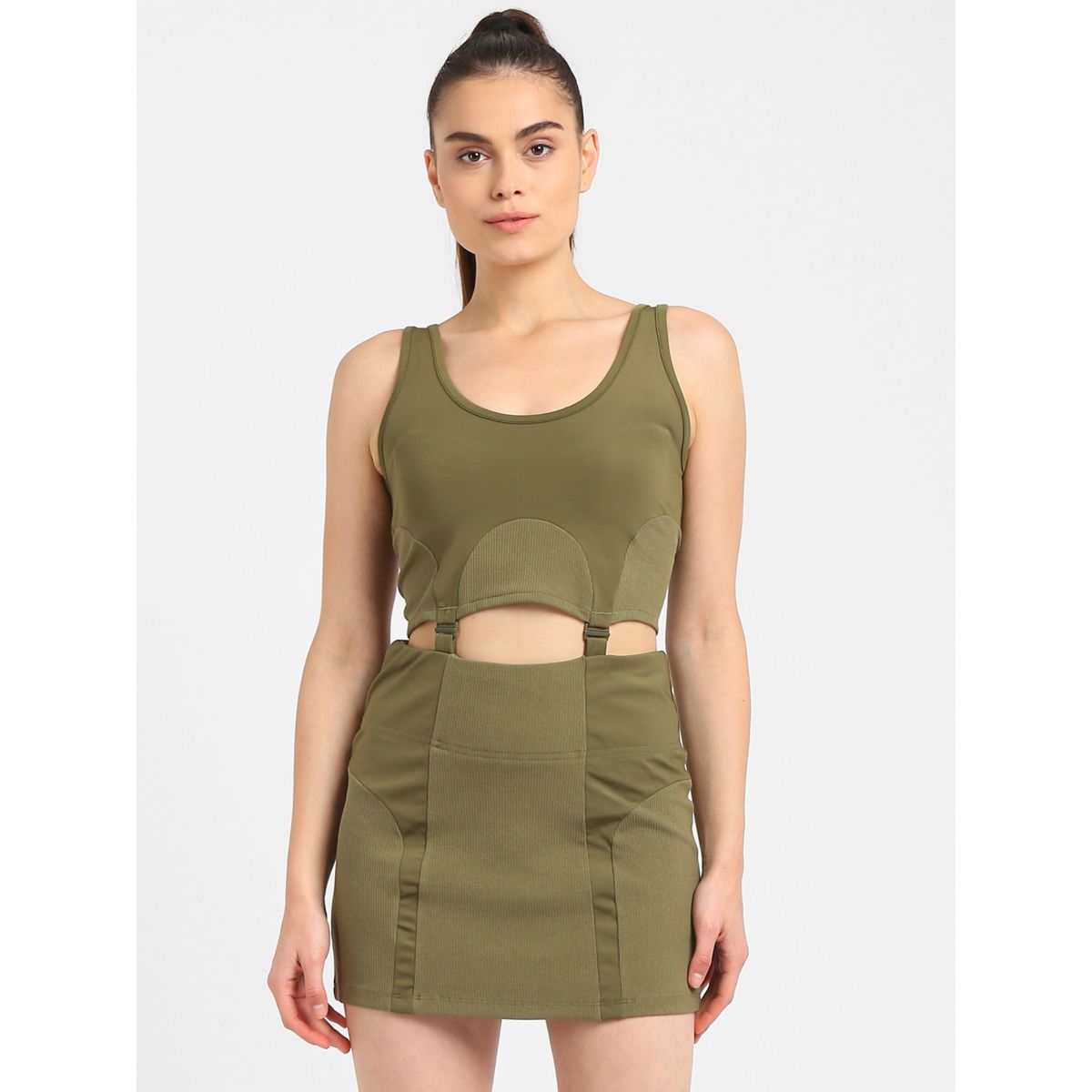 adidas Originals RIB DRESS Green Casual Dress (XS): Buy adidas Originals  RIB DRESS Green Casual Dress (XS) Online at Best Price in India | Nykaa