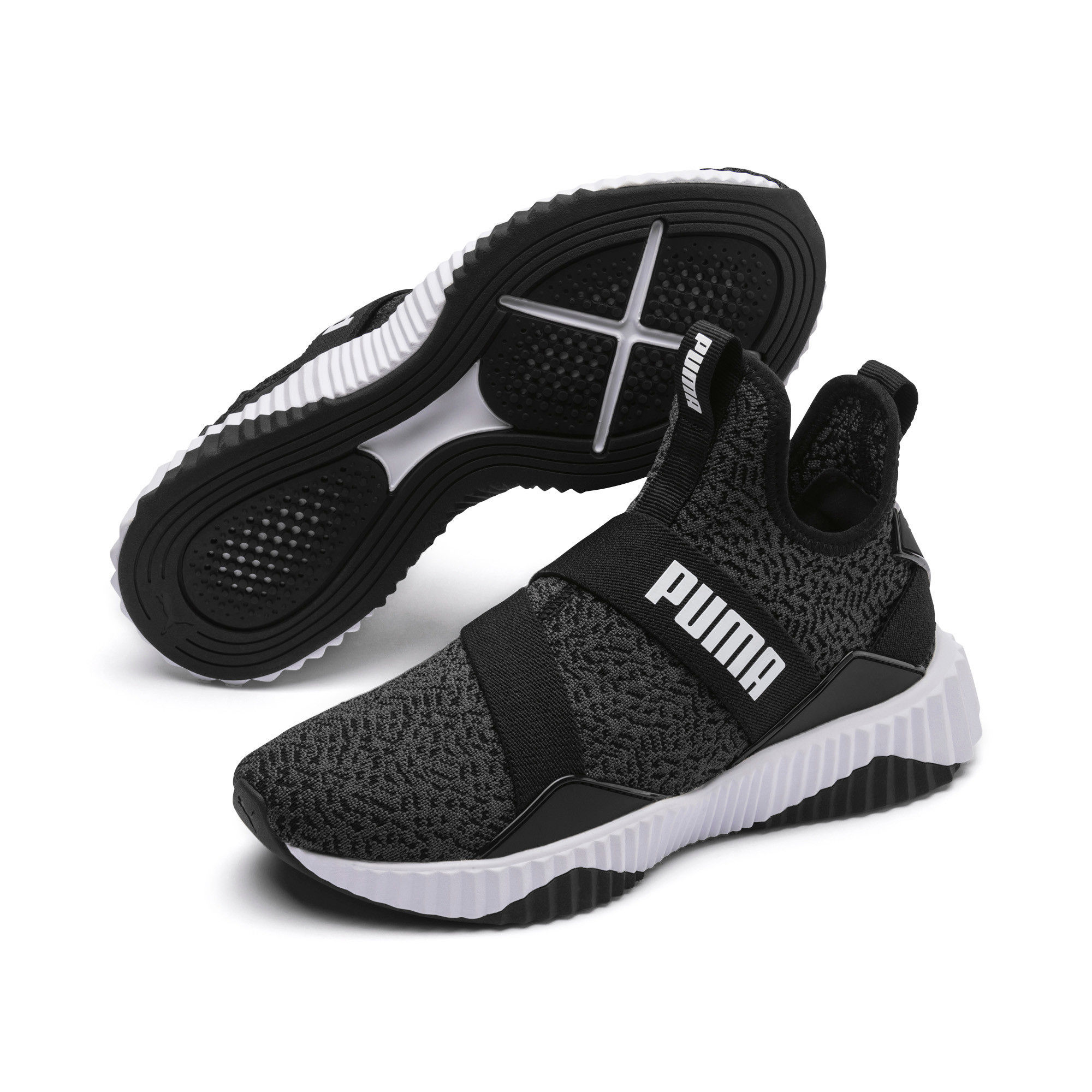 Puma defy mid red sale