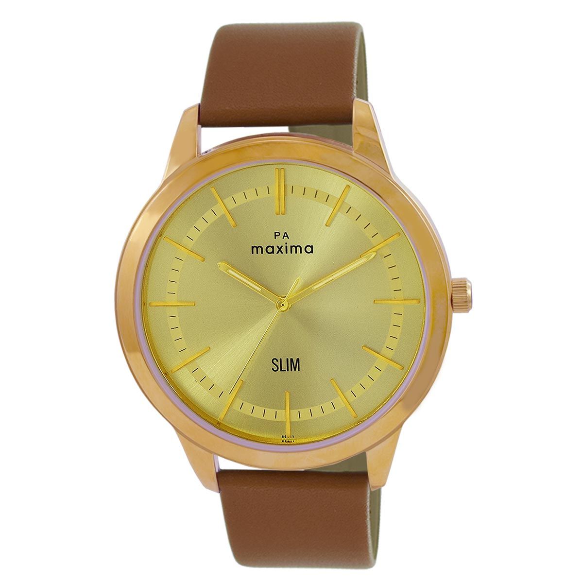 Maxima gold watches for mens hot sale