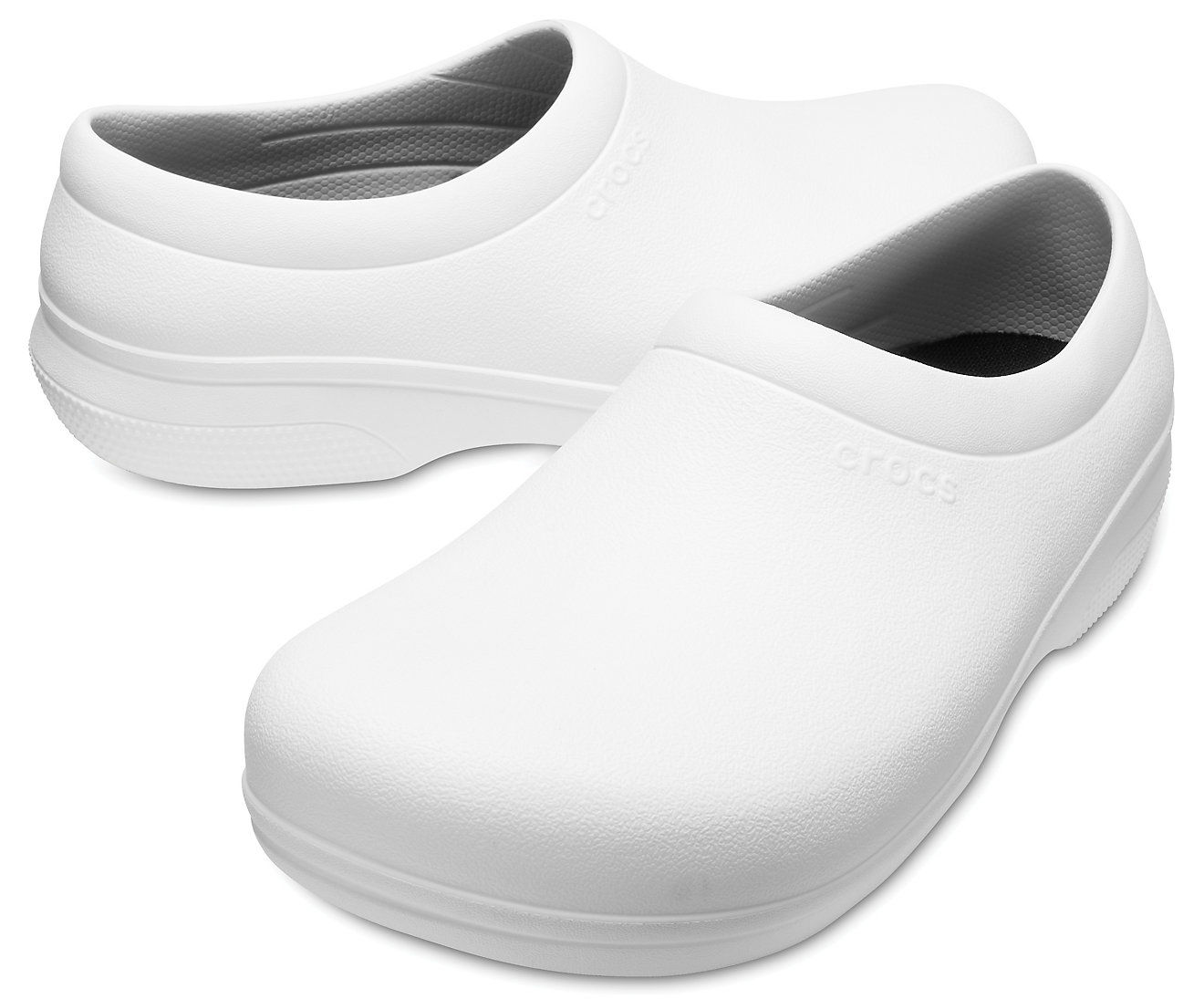 Buy Crocs On The Clock White Unisex Shoes Online