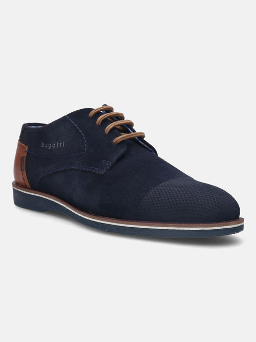 Bugatti Melchior Dark Blue Men Derby Formal Shoes