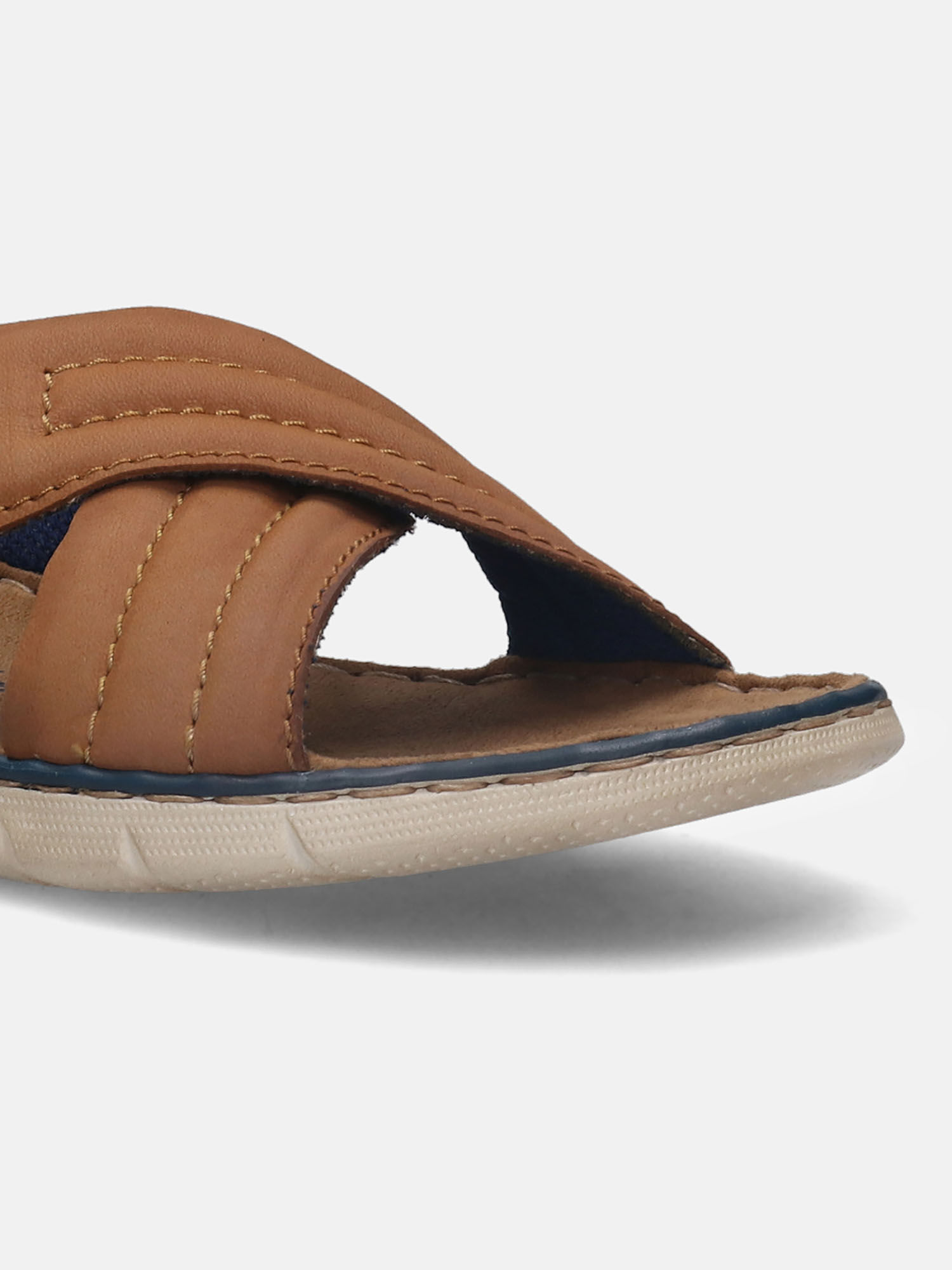 Men's cross strap sandals on sale