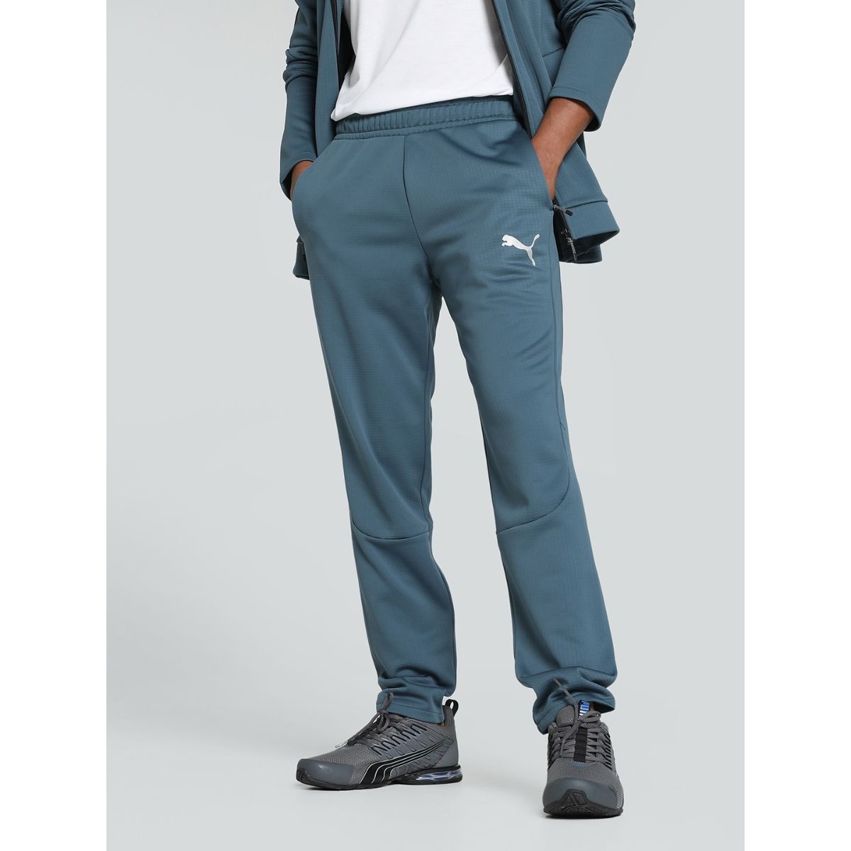 Buy Puma Evostripe Men Teal Sweatpant Online