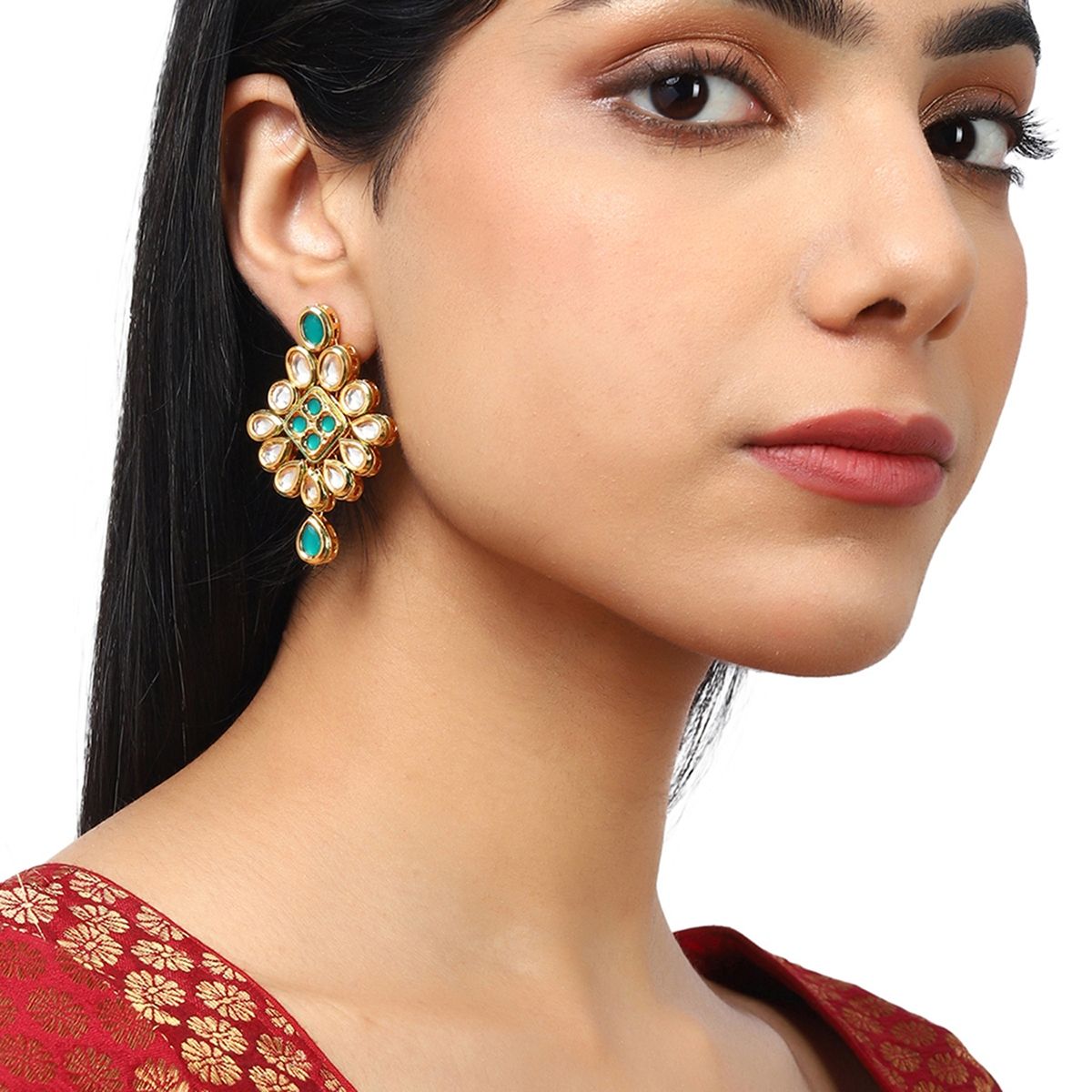 Voylla kundan earrings deals