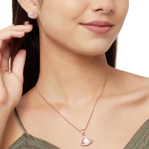 Pendant Voylla Womens Chain Voylla Sparkling Elegance Women