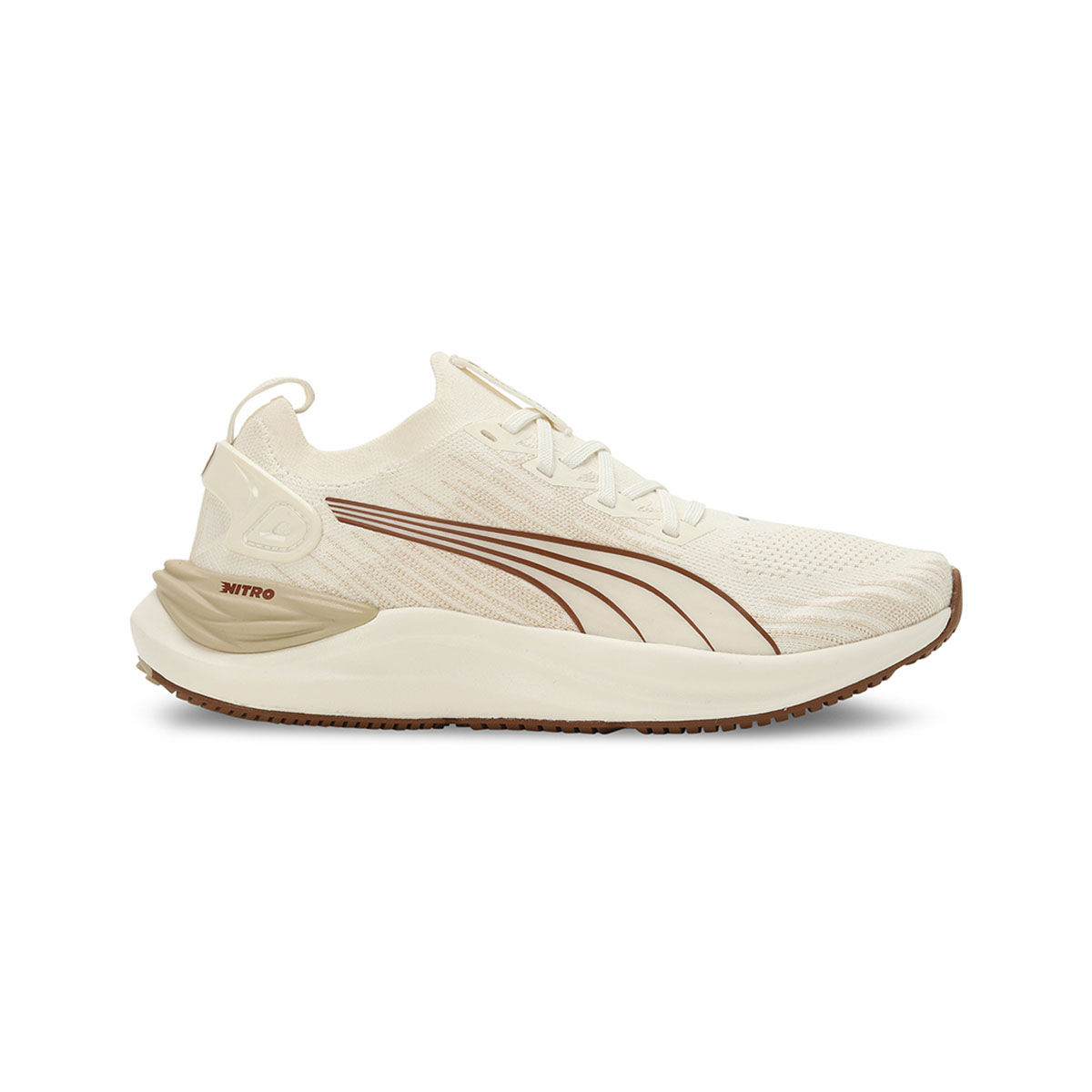 Buy Puma Electrify Nitro 3 Knit Womens White Running Shoes Online
