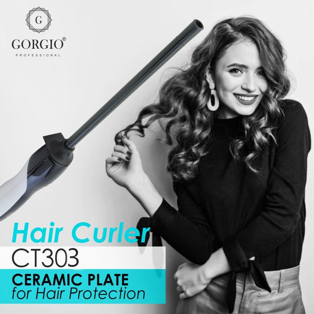 Buy Gorgio Professional Hair Curling Tong CT303 Online