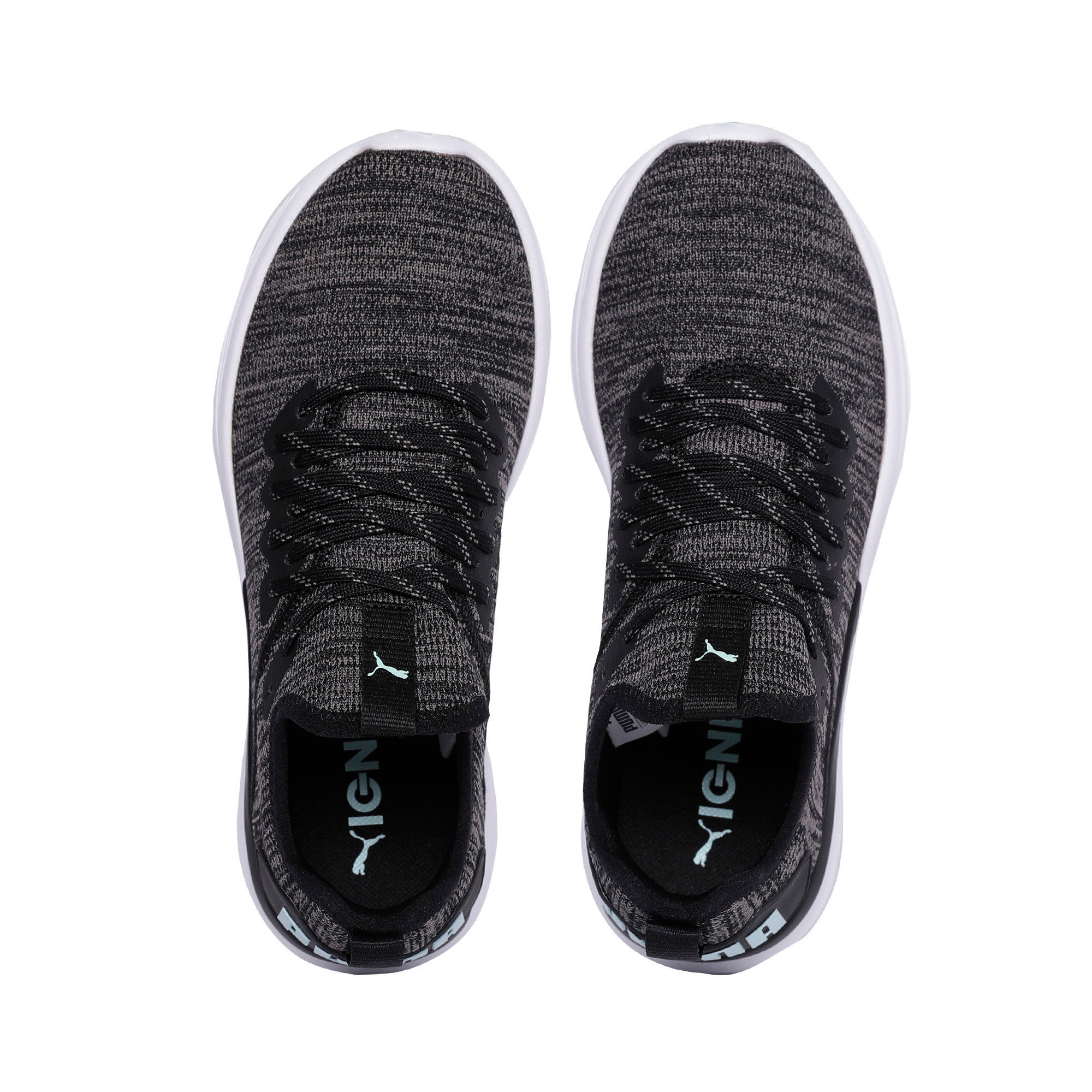 Puma Ignite Flash Evoknit Women s Black Sneakers 7