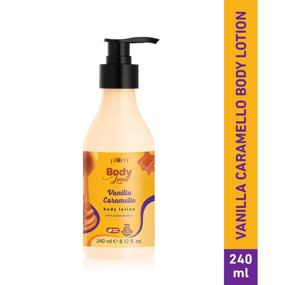 Plum BodyLovin' Vanilla Caramello Body Lotion, Cocoa