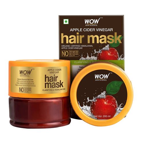 Wow Skin Science Apple Cider Vinegar Hair Mask Buy Wow Skin Science Apple Cider Vinegar Hair Mask Online At Best Price In India Nykaa